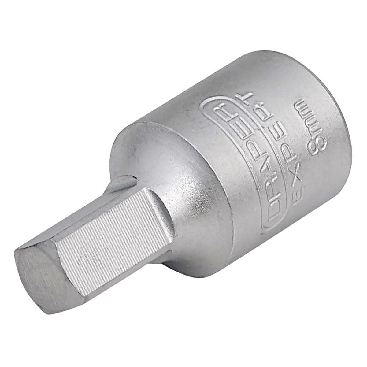 Draper Square Drain Plug Key, 3/8" Sq. Dr., 8mm 38324