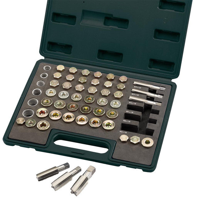 Draper Expert Drain Plug Repair Kit (120 Piece) 36631