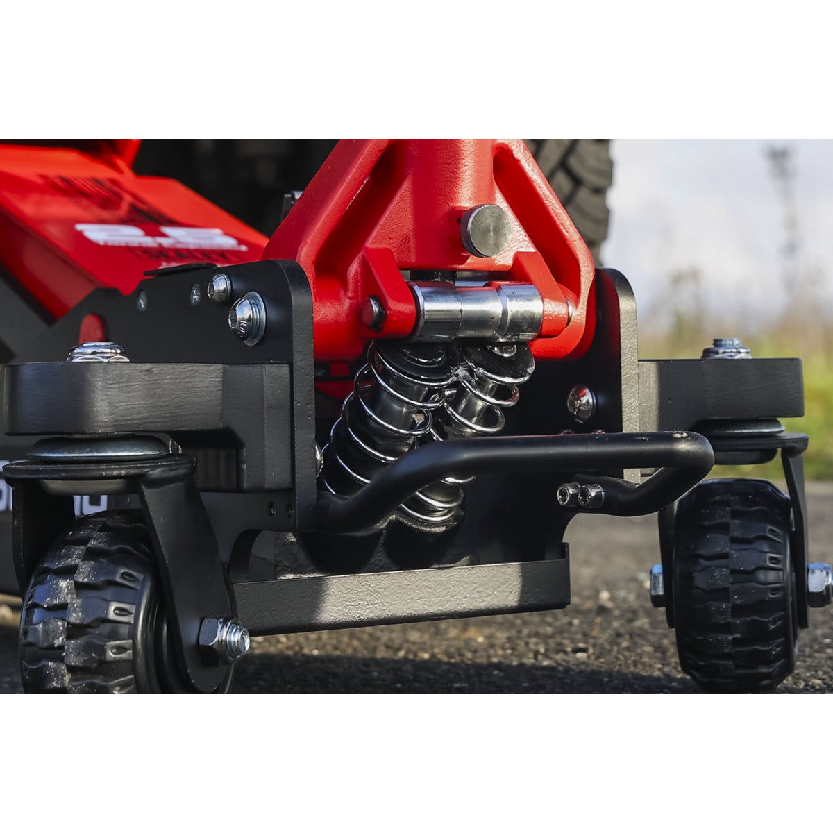 Sealey Big Wheel Hybrid Trolley Jack for Off-Road Vehicles, SUVs, Vans & 4x4s with Super Rocket Lift 2.5 Tonne 2500RG