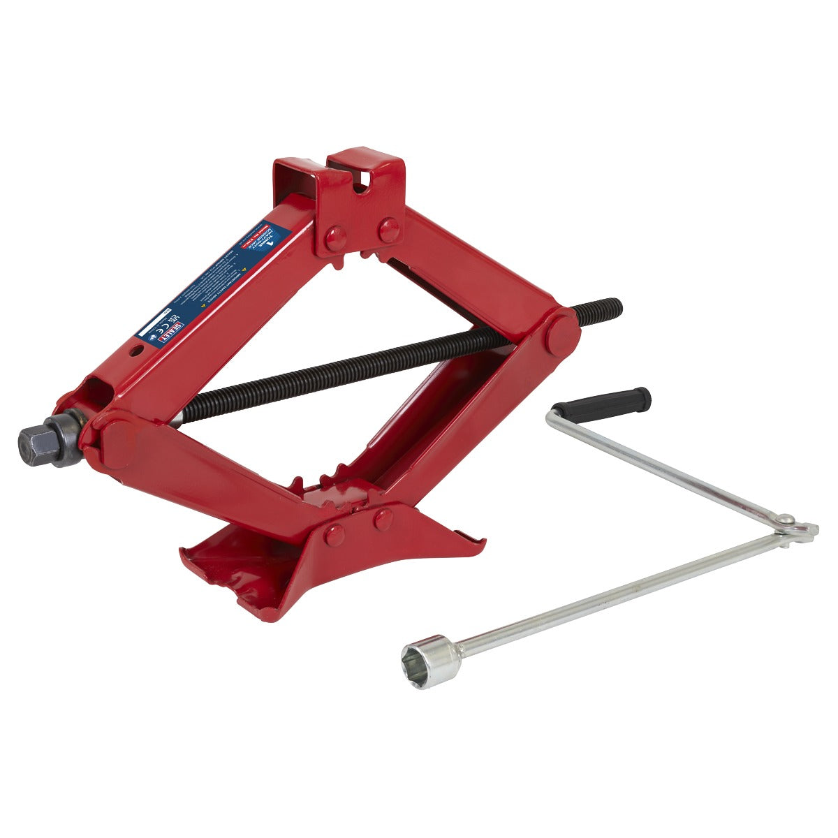 Sealey Heavy-Duty Scissor Jack 1 Tonne 57M