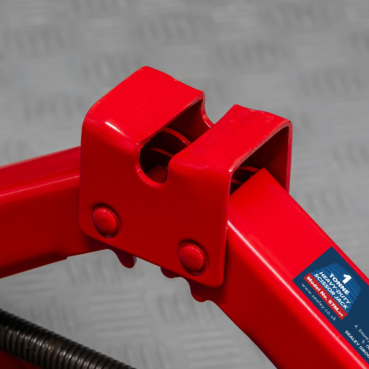 Sealey Heavy-Duty Scissor Jack 1 Tonne 57M