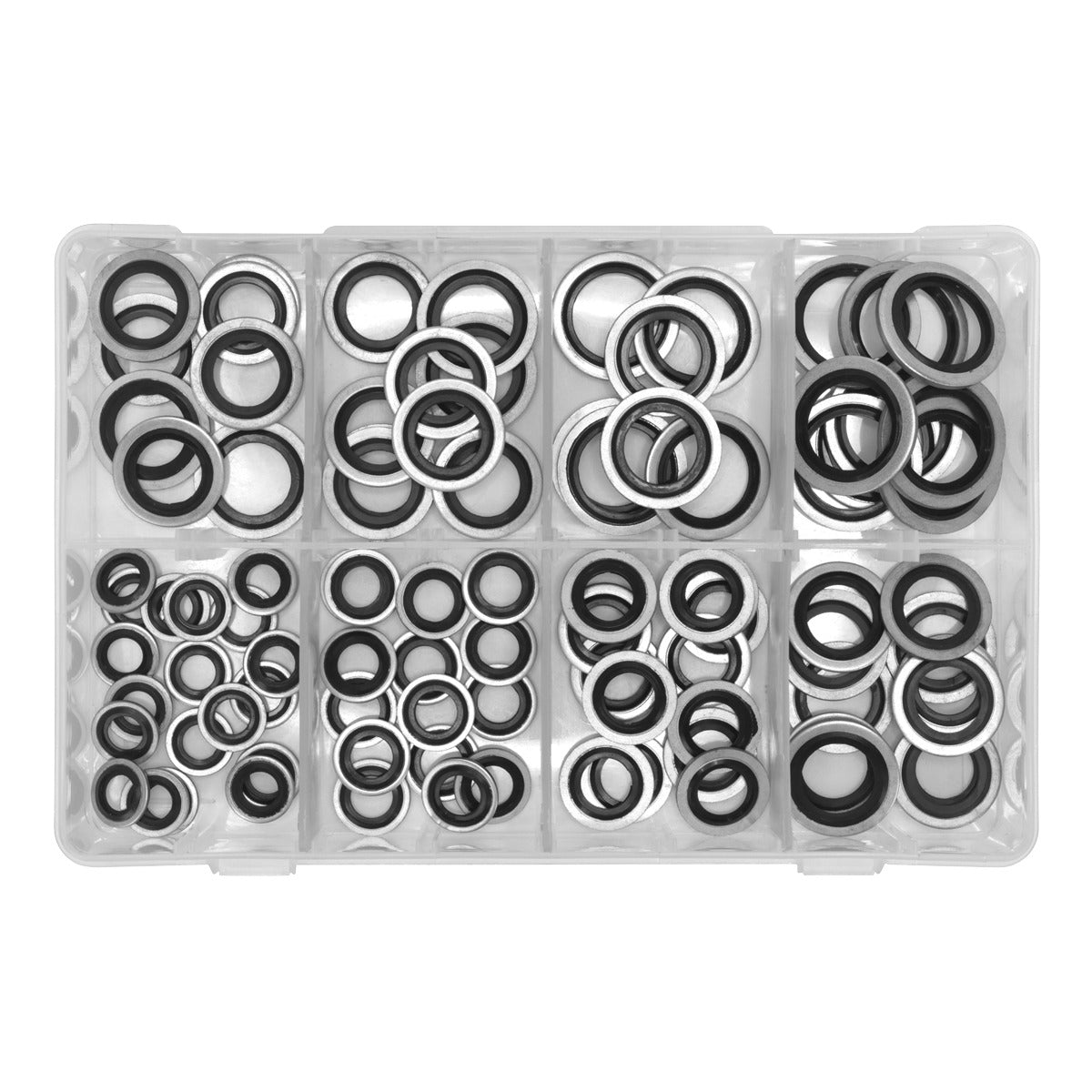 Sealey Bonded Seal (Dowty Seal) Assortment 88pc AB010DS