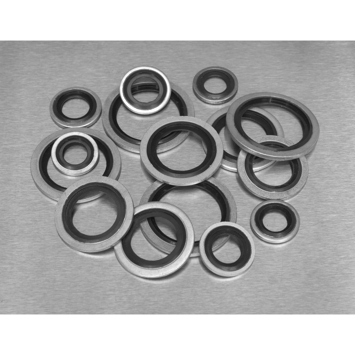 Sealey Bonded Seal (Dowty Seal) Assortment 88pc AB010DS