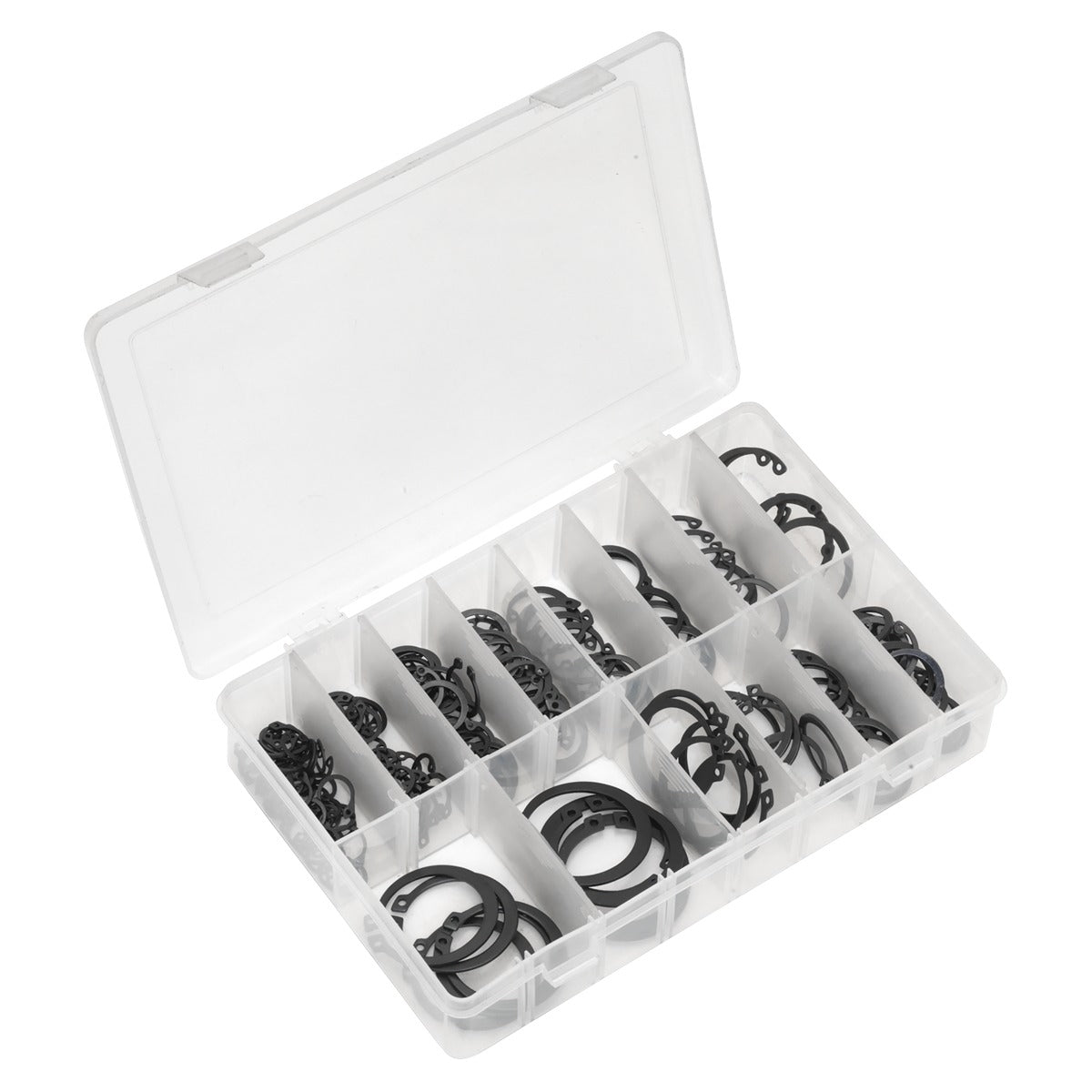 Sealey Circlip Assortment Internal & External 200pc AB017CC