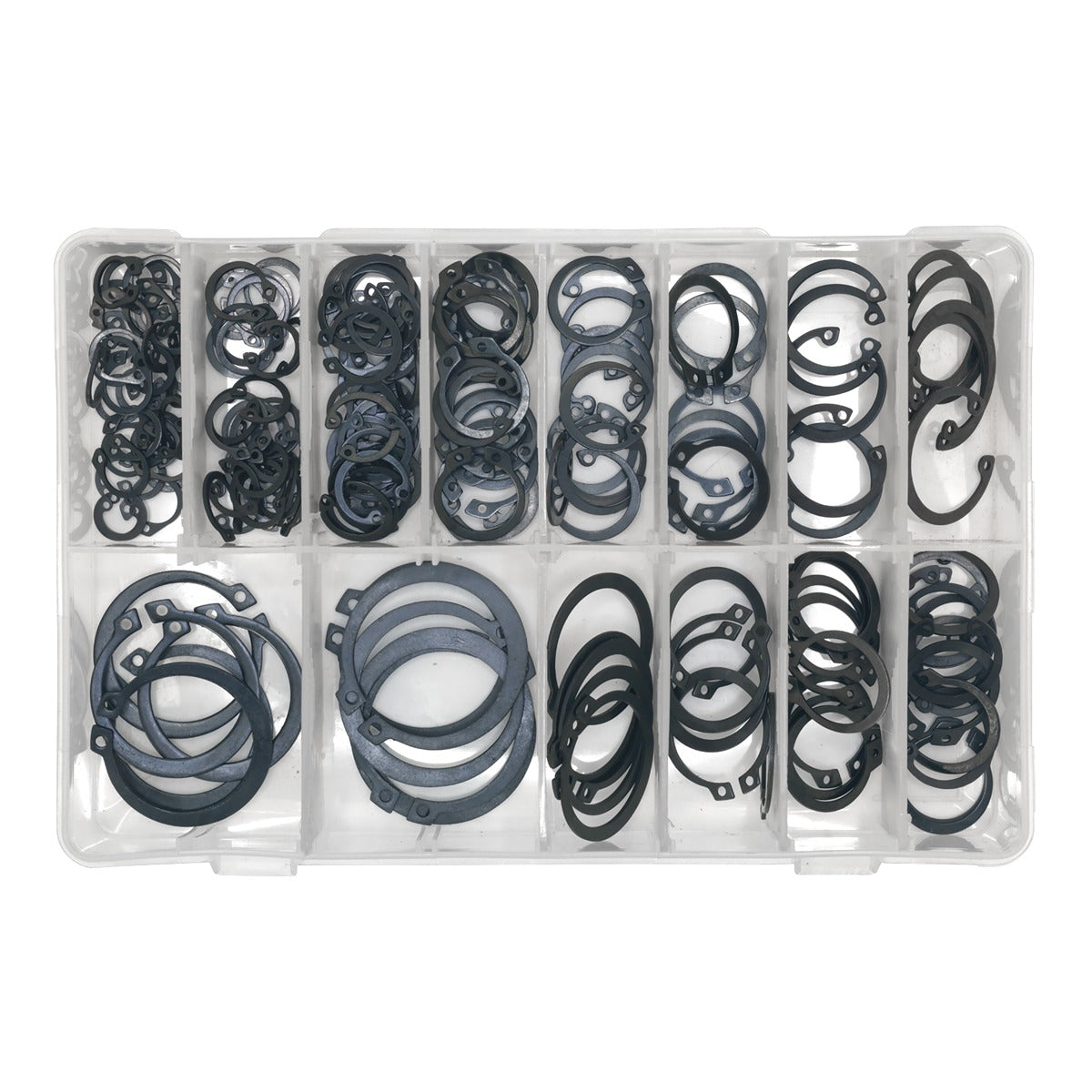 Sealey Circlip Assortment Internal & External 200pc AB017CC