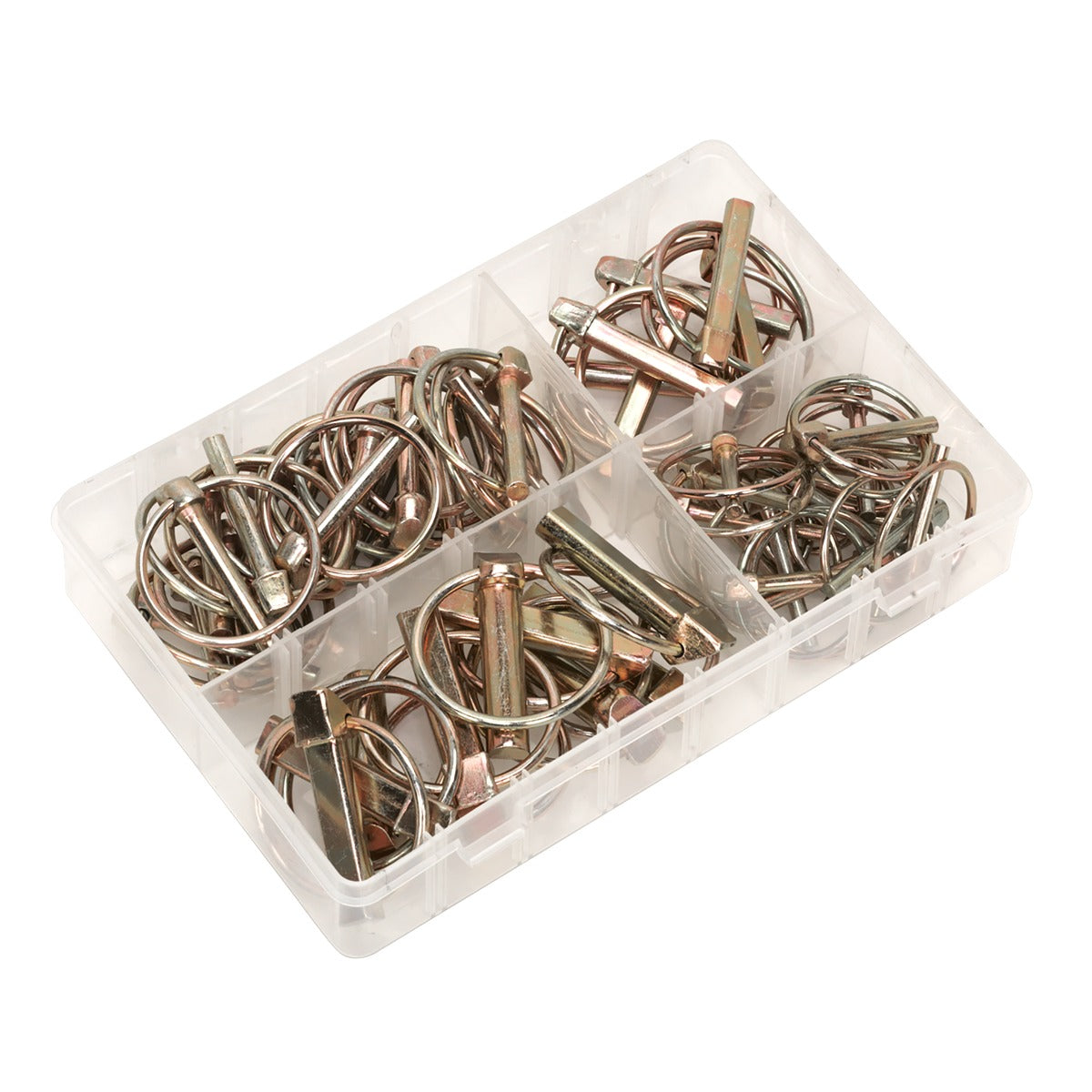Sealey Linch Pin Assortment 50pc AB022LP