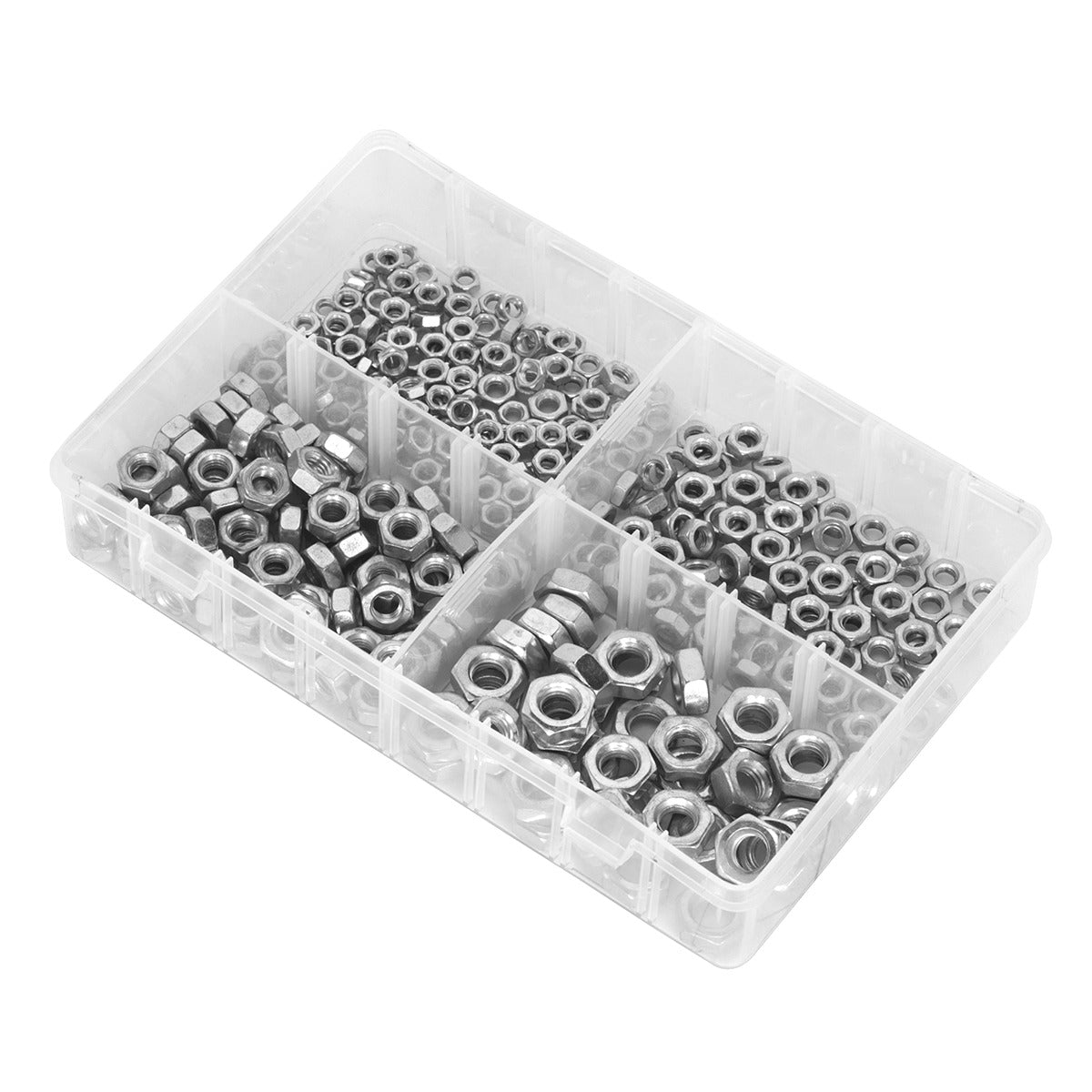 Sealey Steel Nut Assortment M5-M10 370pc AB028SN