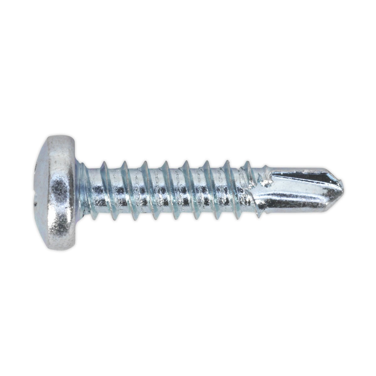Sealey Zinc Plated Self-Drilling Pan Head Phillips Screw Assortment 500pc AB060SDS