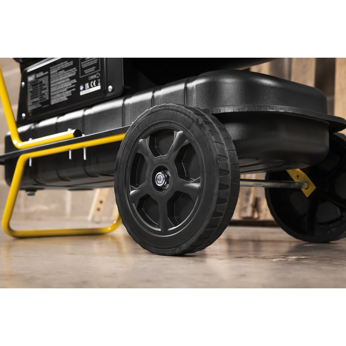 Sealey Dual Voltage Kerosene/Diesel Space Warmer Heater with Wheels 50,000Btu/hr AB500DV