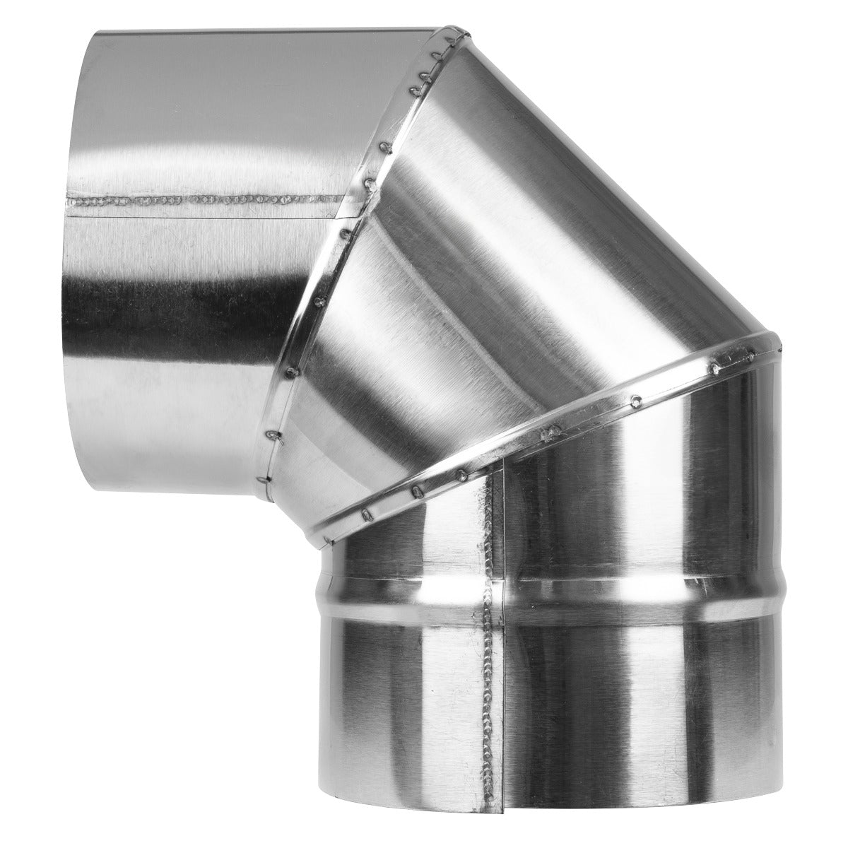 Sealey Stainless Steel Exhaust/Flue 90° Bend for ABI600 & ABI1000 120mm ABI1000AK3