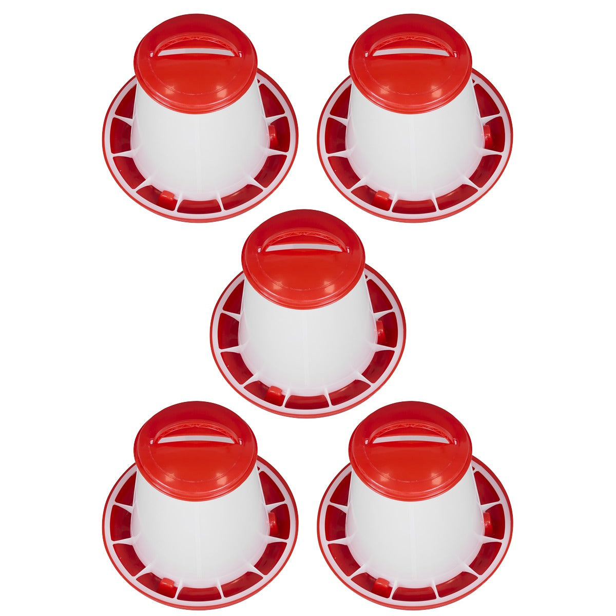 Sealey Poultry Feeder 1.5kg - Pack of 5 AFT025