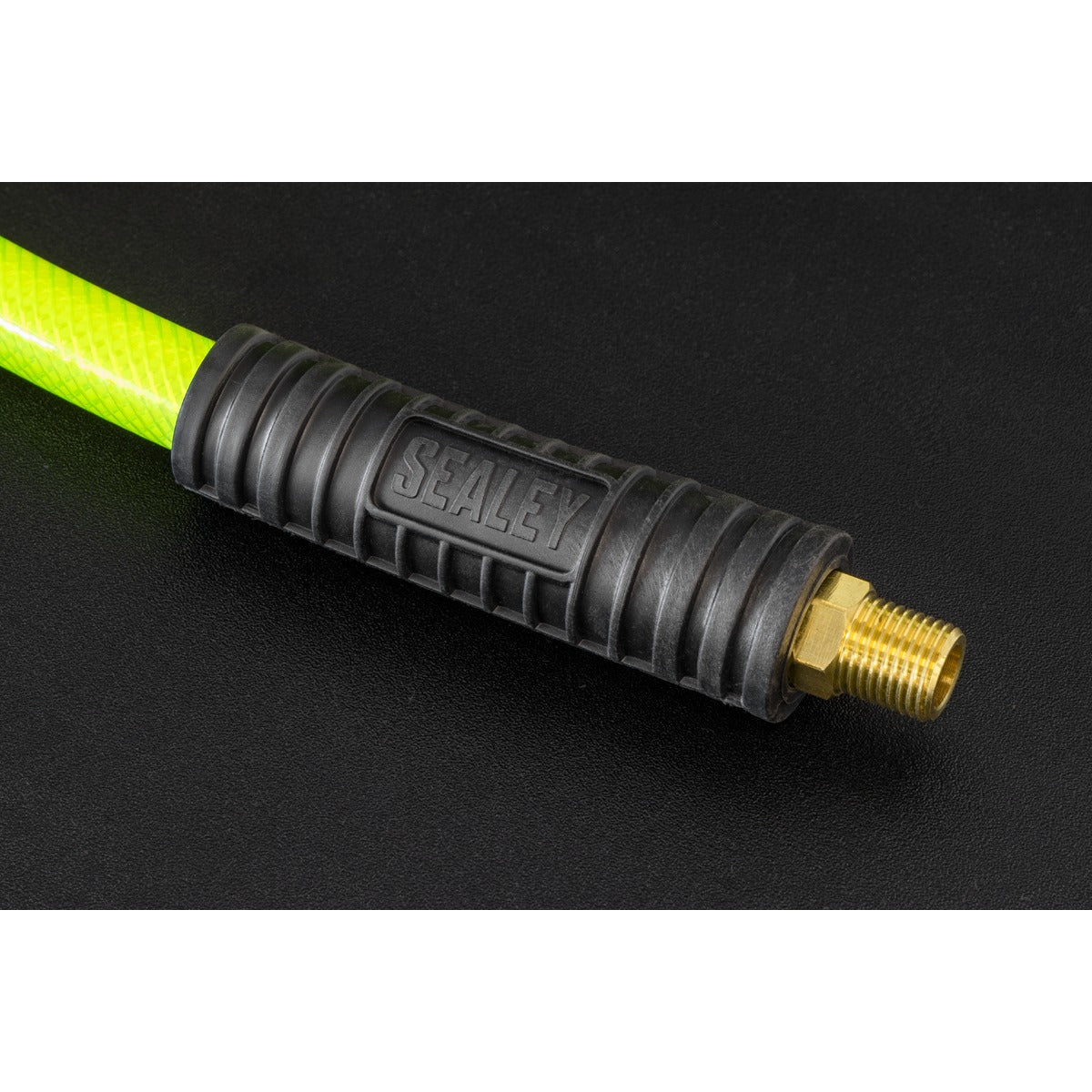 Sealey High-Visibility Air Hose with 1/4"BSP Unions 10m x 8mm AHFC10
