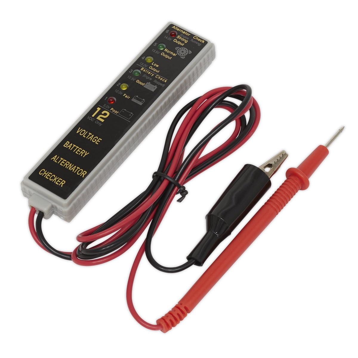 Sealey LED Battery & Alternator Tester 12V AK400