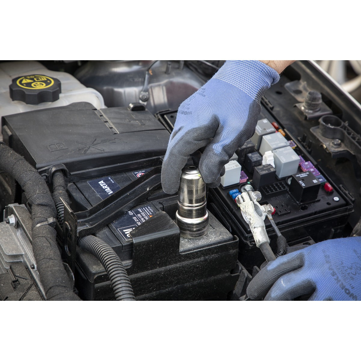Sealey Battery Post & Terminal Cleaner AK417