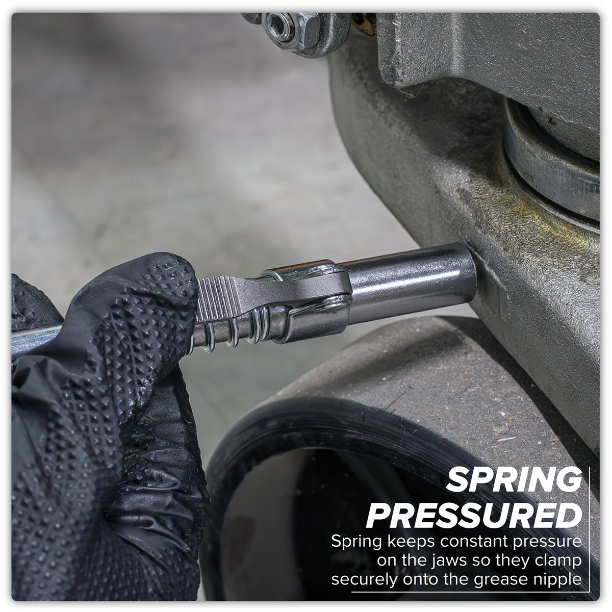Sealey Single Handle Grease Gun Coupler AK452