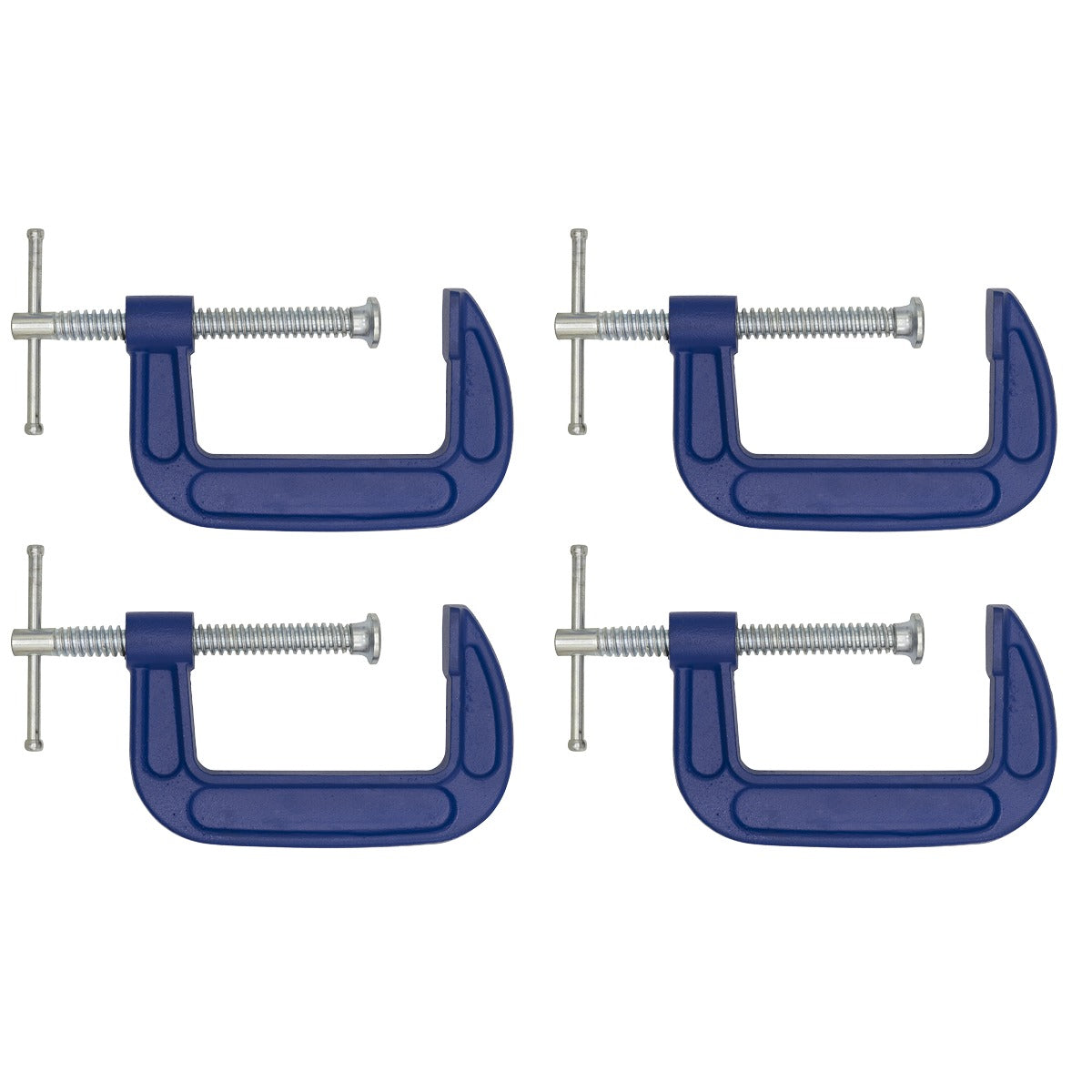 Sealey G-Clamp Set 75mm 4pc AK60034