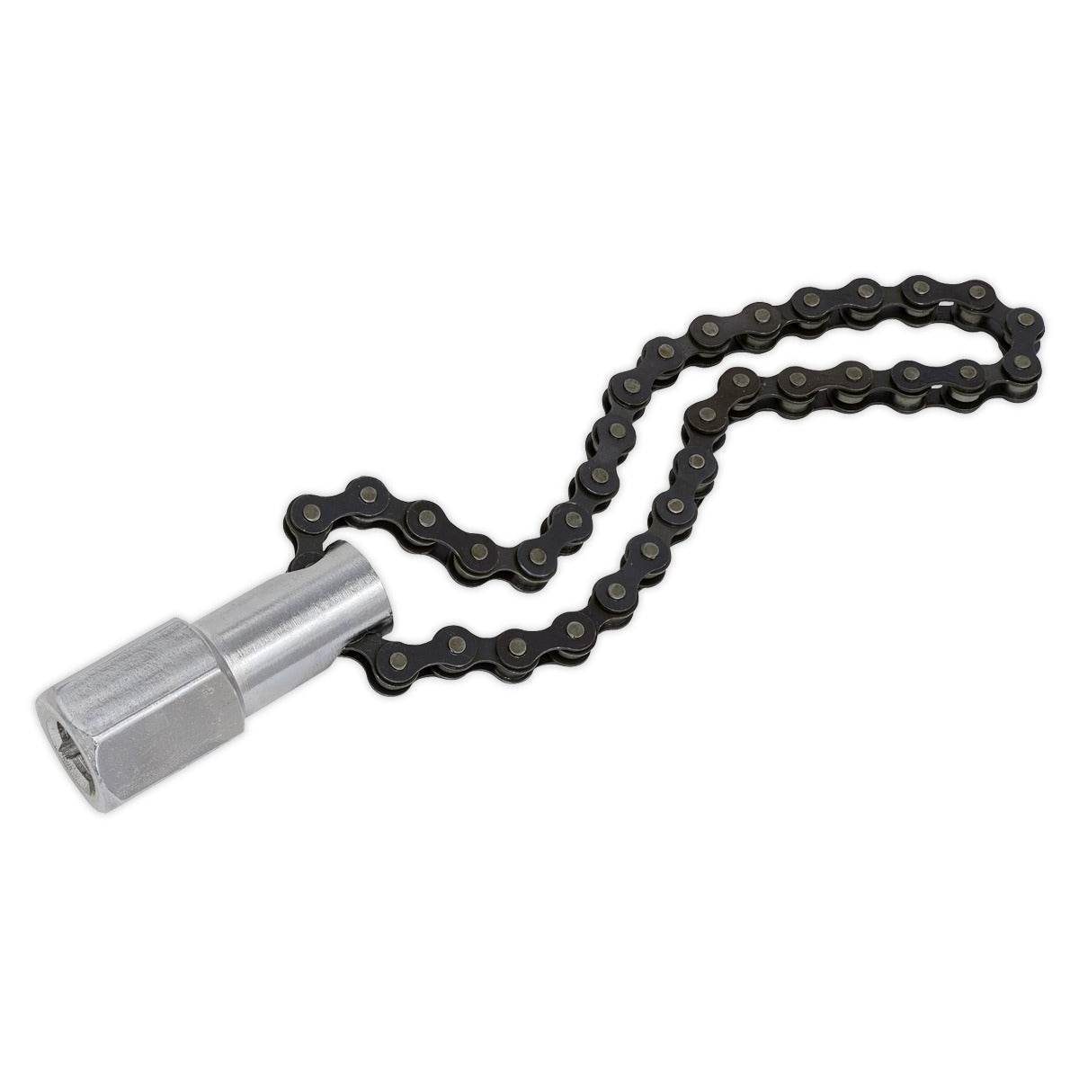 Sealey Oil Filter Chain Wrench 1/2"Sq Drive 120mm Capacity AK641