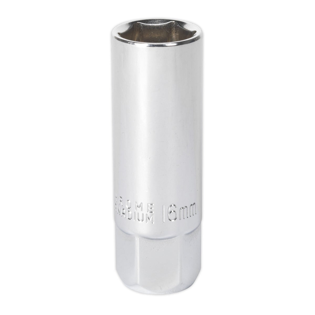 Sealey Magnetic Spark Plug Socket 3/8"Sq Drive 16mm AK654