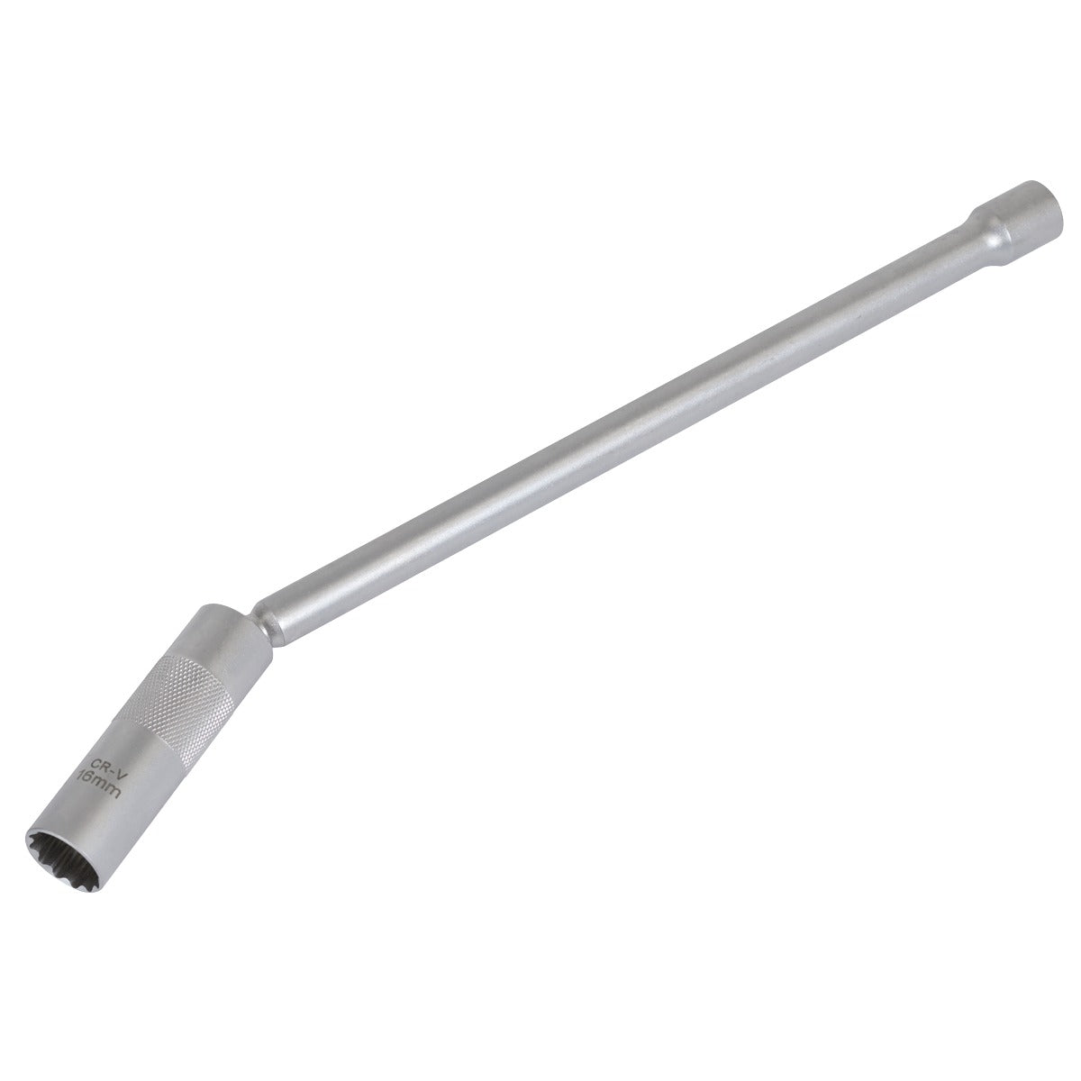 Sealey Spark Plug Socket with Universal Joint & Extension 3/8"Sq Drive 12-Point 16mm AK6576