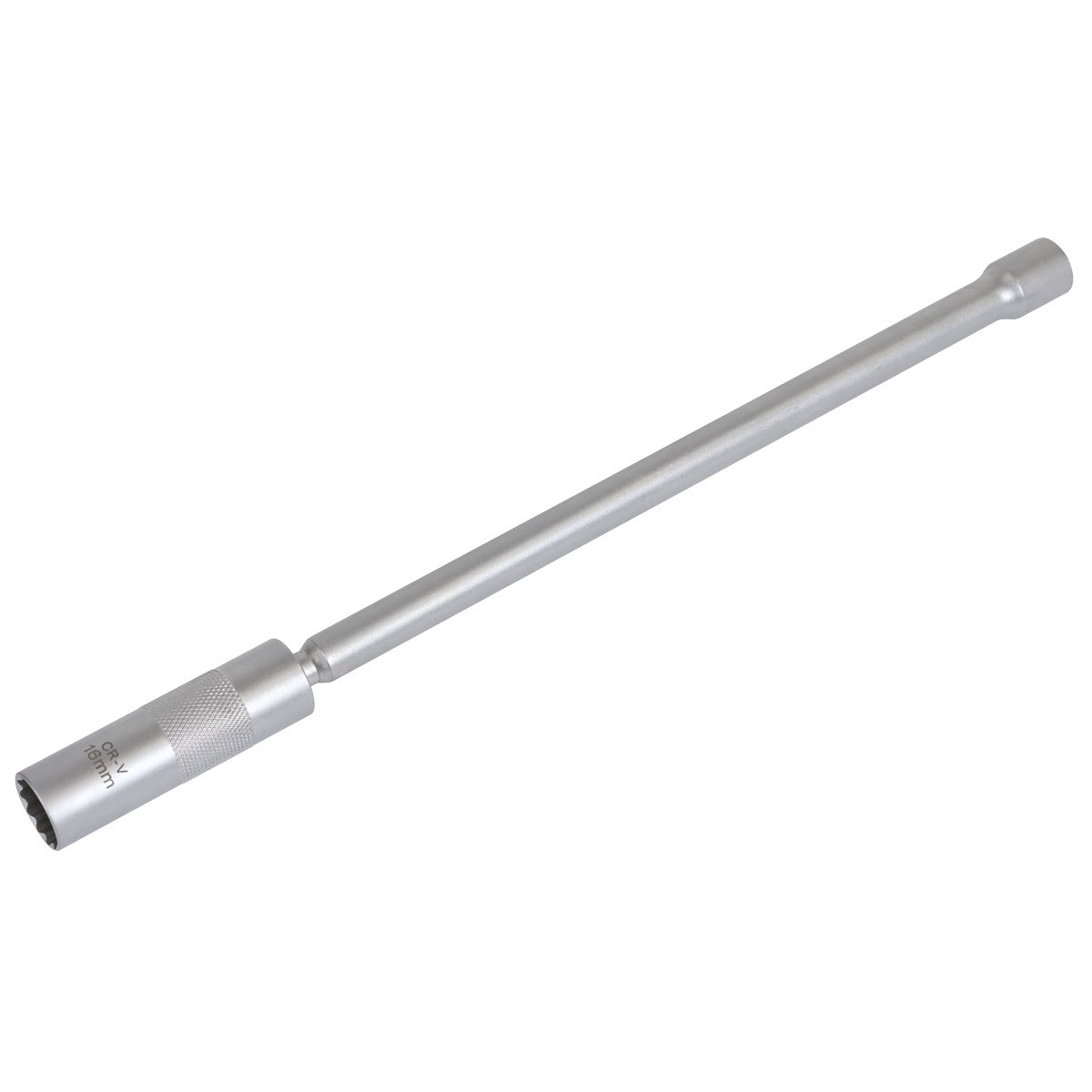 Sealey Spark Plug Socket with Universal Joint & Extension 3/8"Sq Drive 12-Point 16mm AK6576