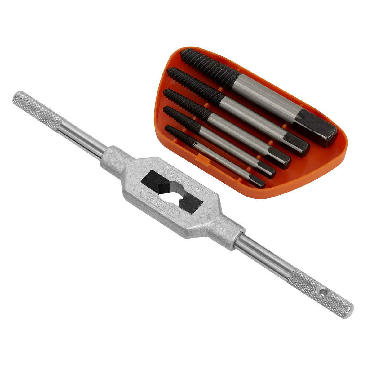 Sealey Helix Type Screw Extractor Set with Wrench 6pc AK721