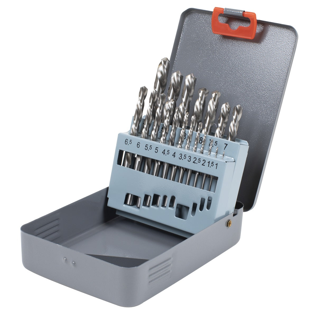 Sealey Left-Hand Spiral Drill Bit Set 19pc AK8190