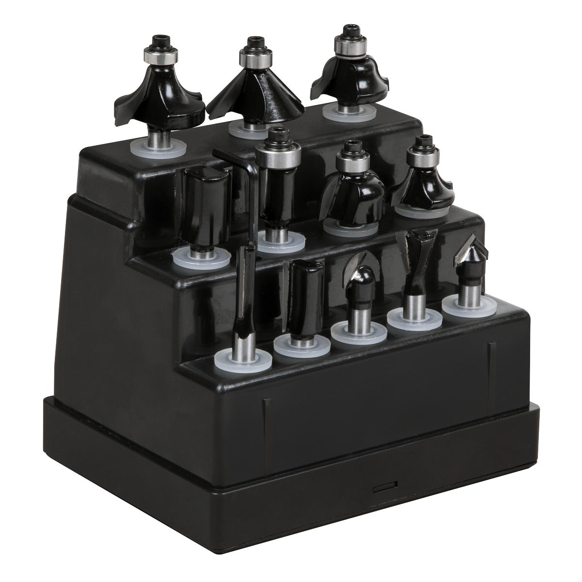 Sealey Router Bit Set 1/4" Shank 12pc AK9912