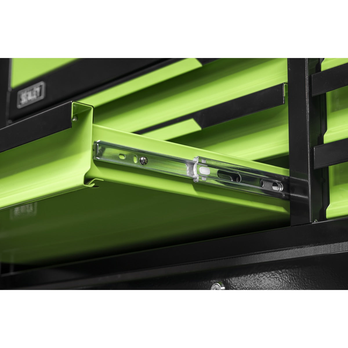 Sealey Superline Pro Topchest & Rollcab Combination 12 Drawer & 1 Door Cupboard - Green AP1080HVG