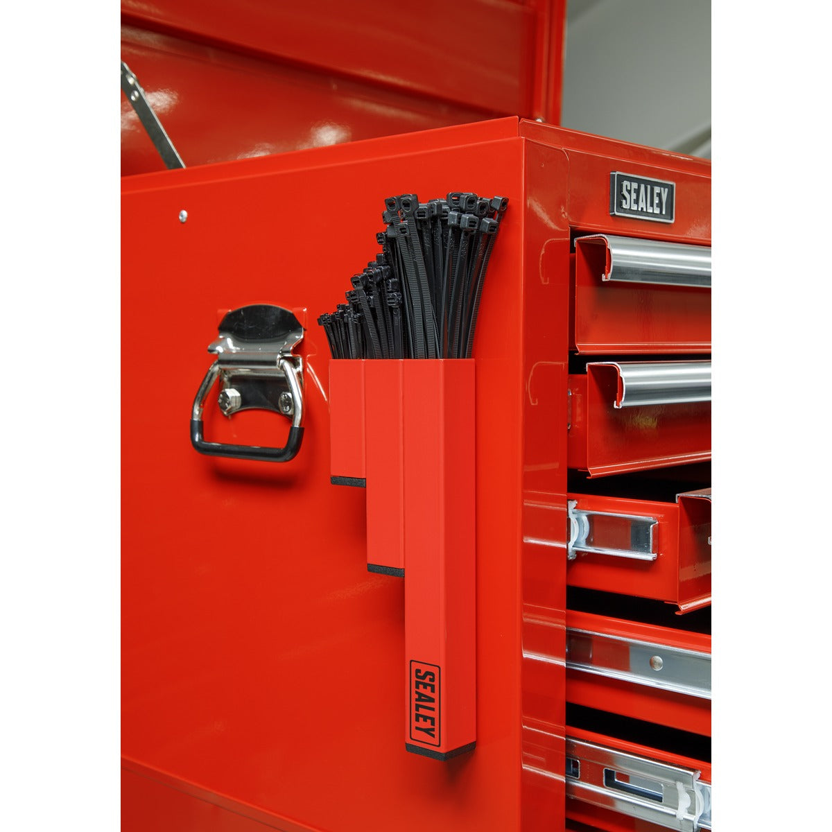 Sealey Magnetic Cable Tie Holder - Red APCTH