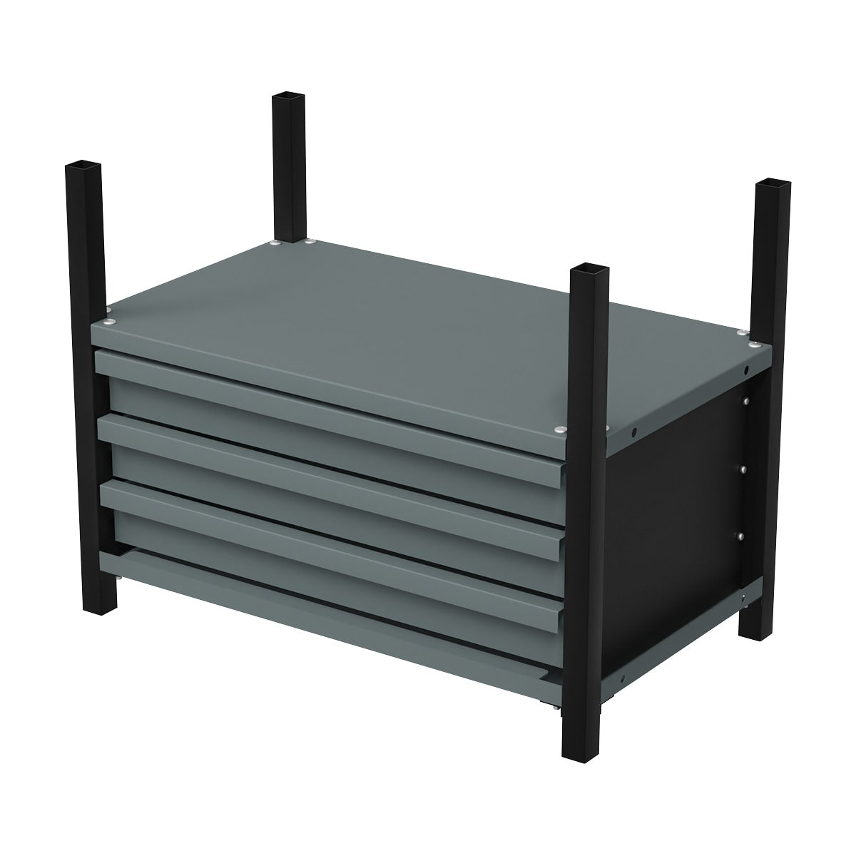 Sealey Modular Storage Mid Unit 3 Drawer & 1 Shelf 580mm APMRM2