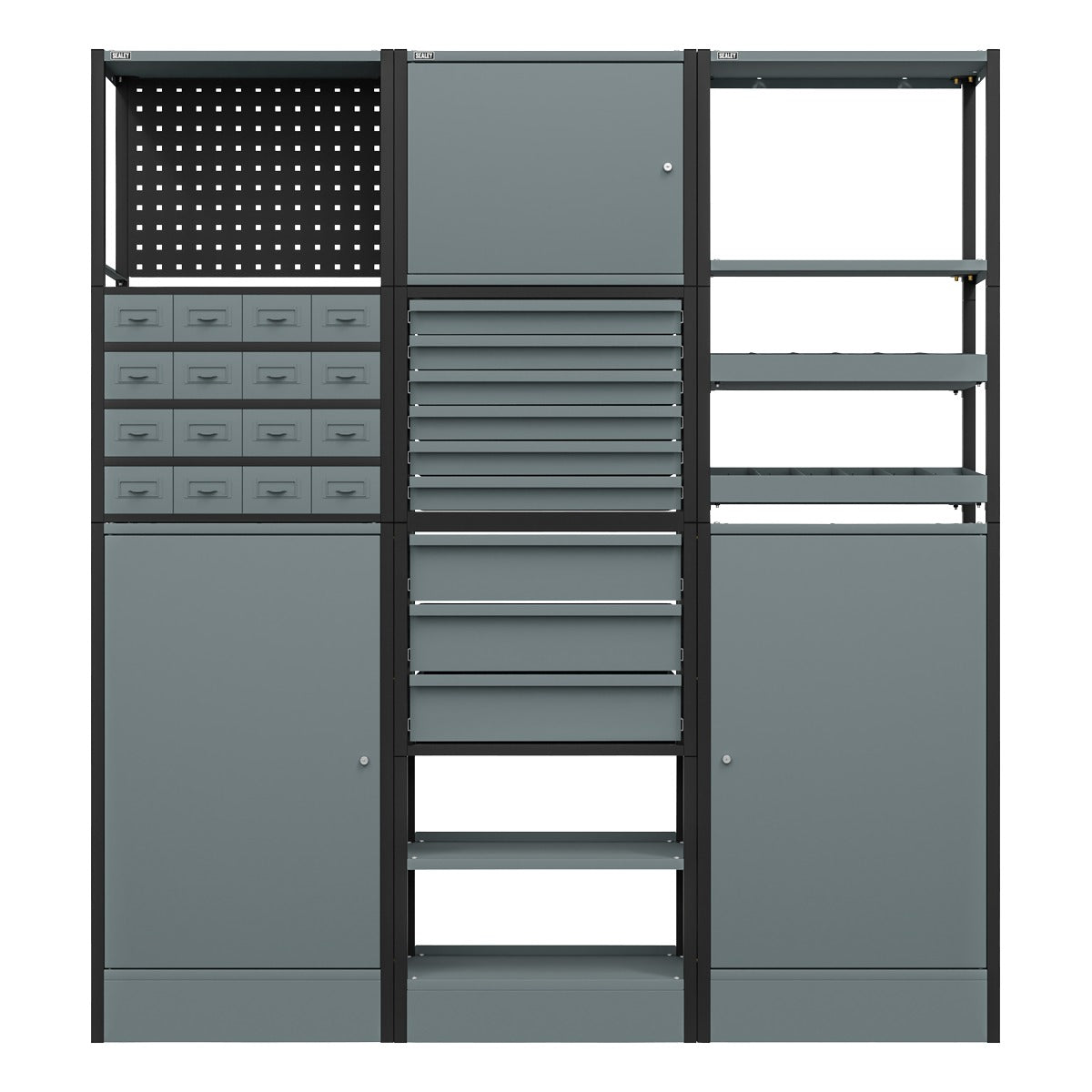 Sealey Modular Storage System Combo 1.74m APMRSTACK1