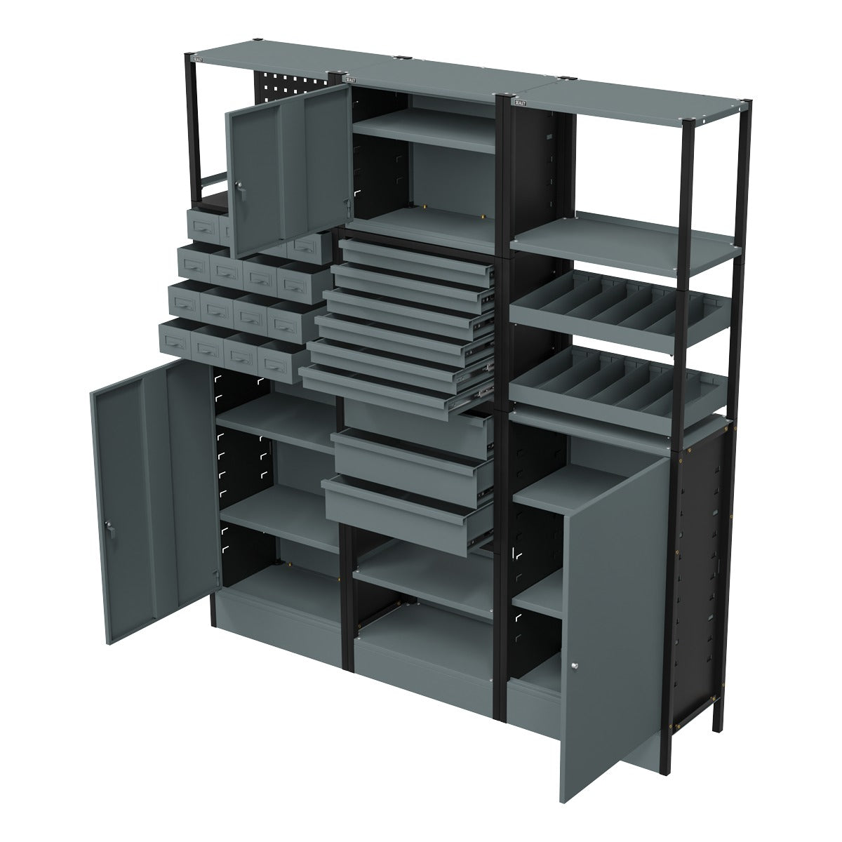 Sealey Modular Storage System Combo 1.74m APMRSTACK1
