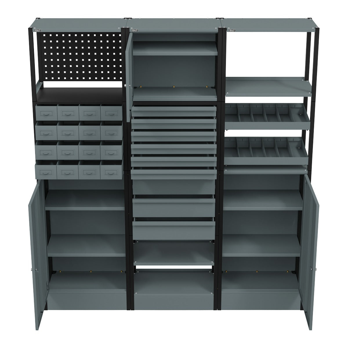 Sealey Modular Storage System Combo 1.74m APMRSTACK1