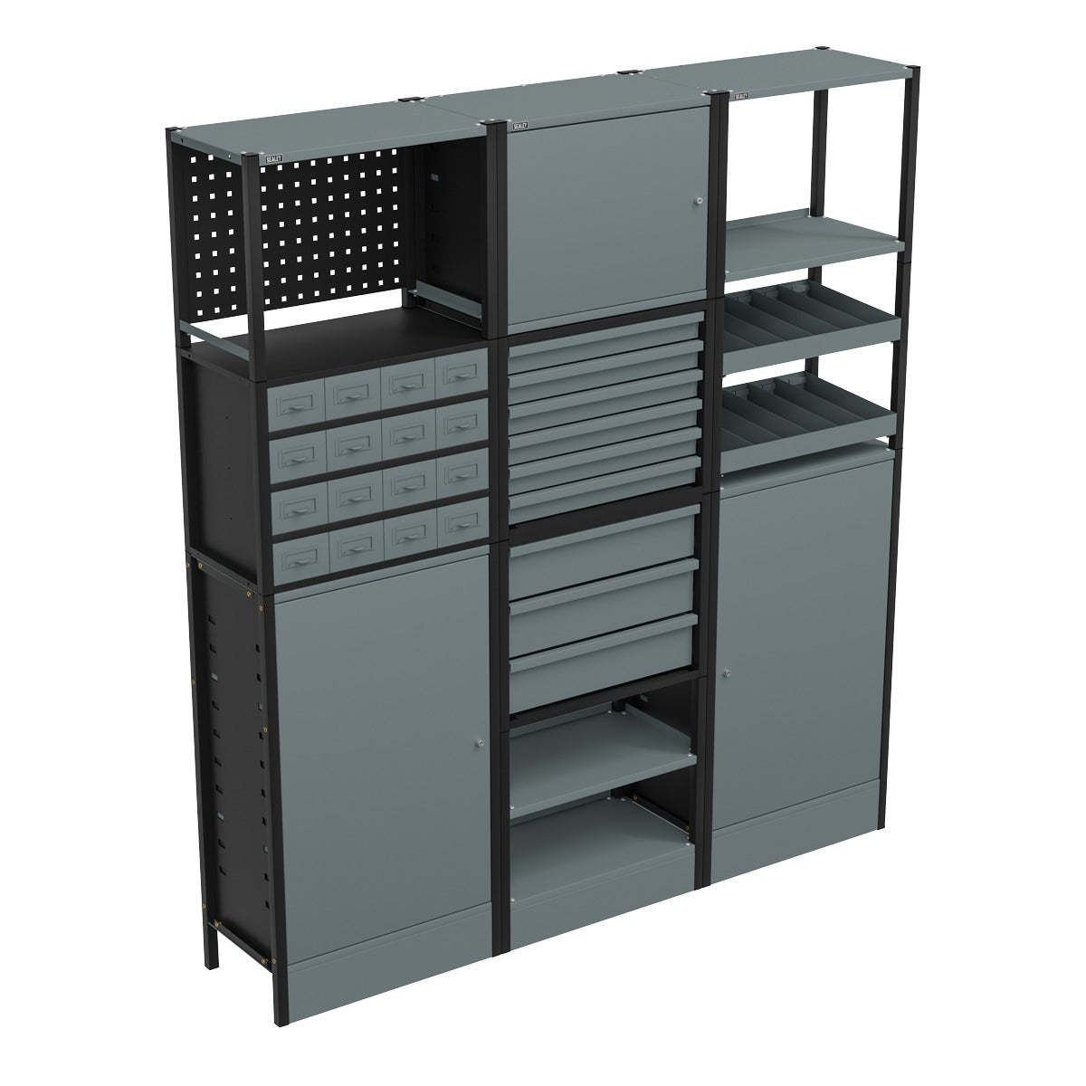 Sealey Modular Storage System Combo 1.74m APMRSTACK1