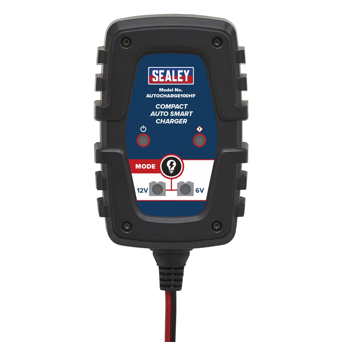 Sealey 6/12V Compact Smart Trickle Charger & Maintainer 1A AUTOCHARGE100HF