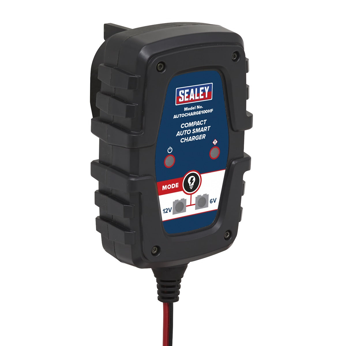 Sealey 6/12V Compact Smart Trickle Charger & Maintainer 1A AUTOCHARGE100HF