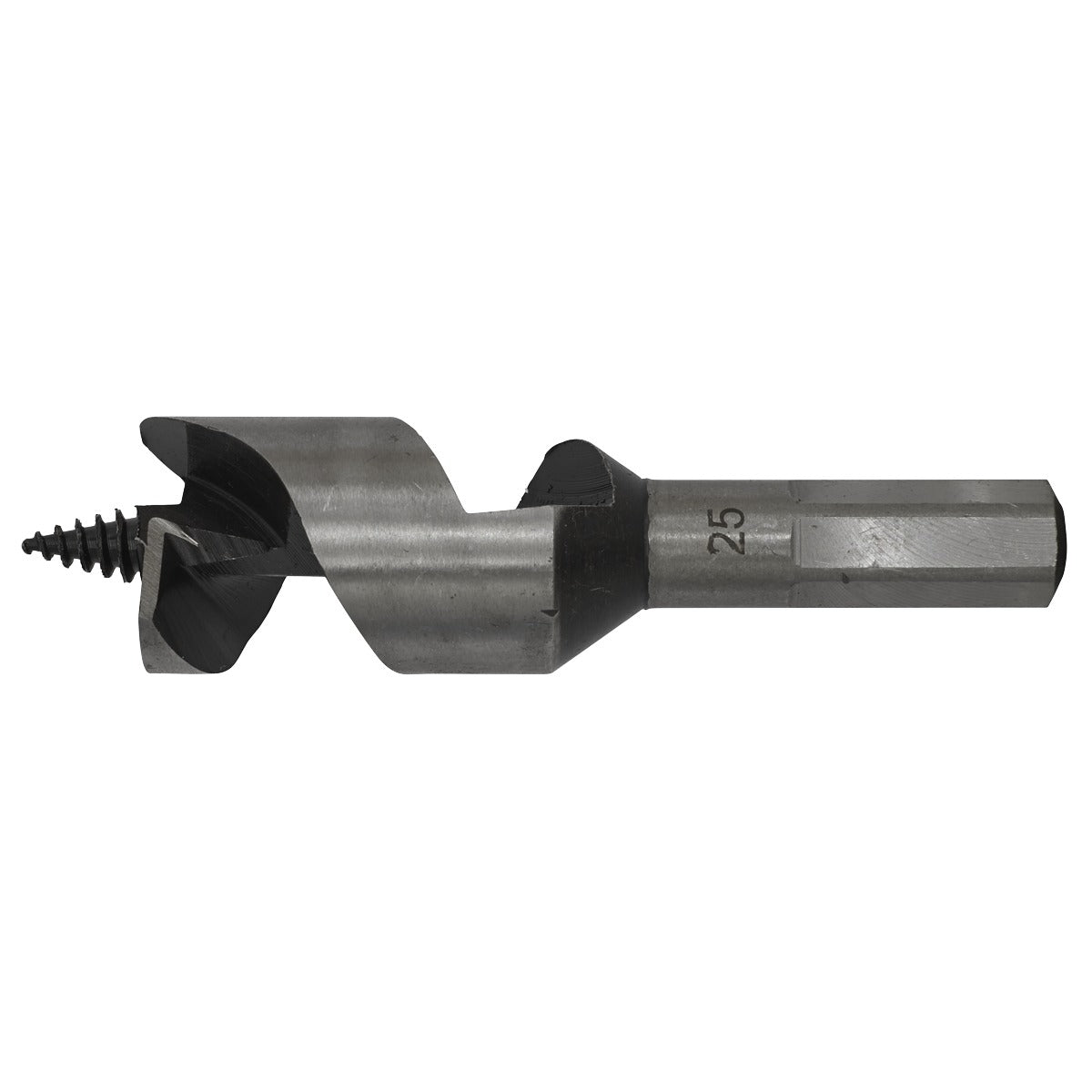 Sealey Auger Wood Drill Bit 25 x 100mm AW25x100