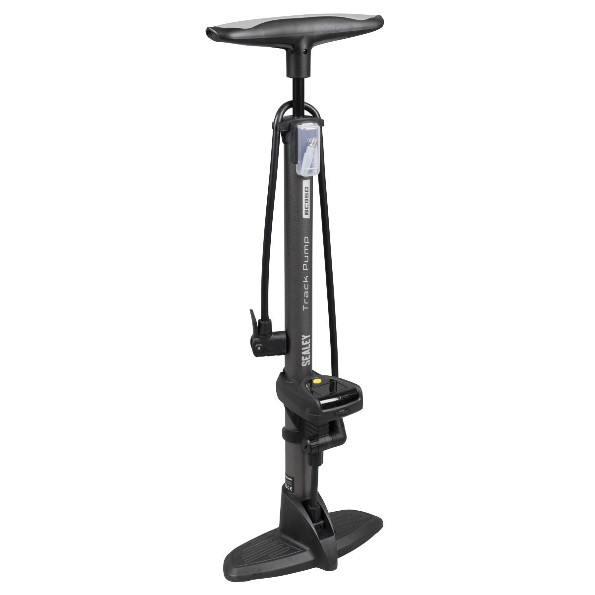 Sealey Track Pump with Digital Gauge BC115D