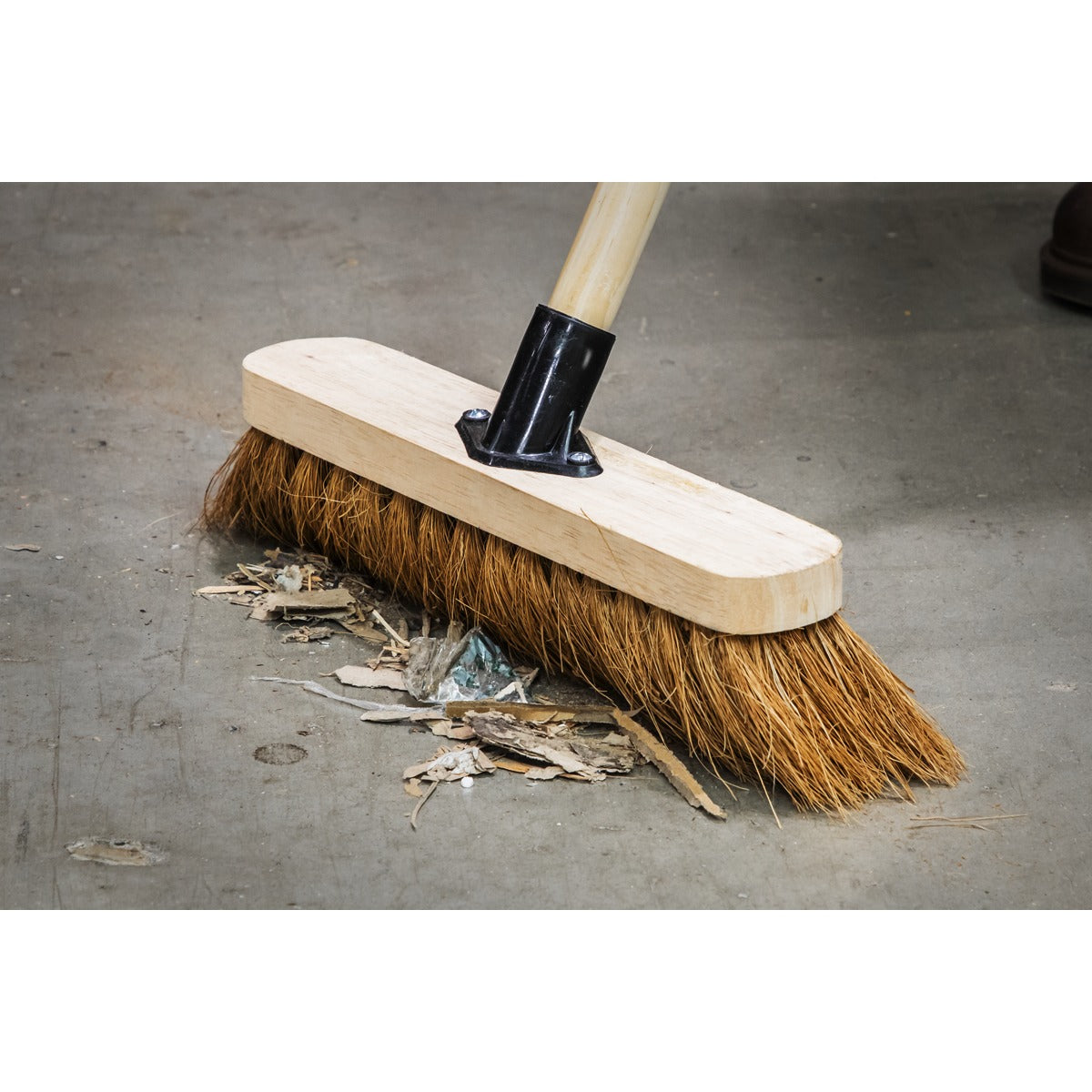 Sealey Soft Bristle Broom 12"(300mm) BM12S