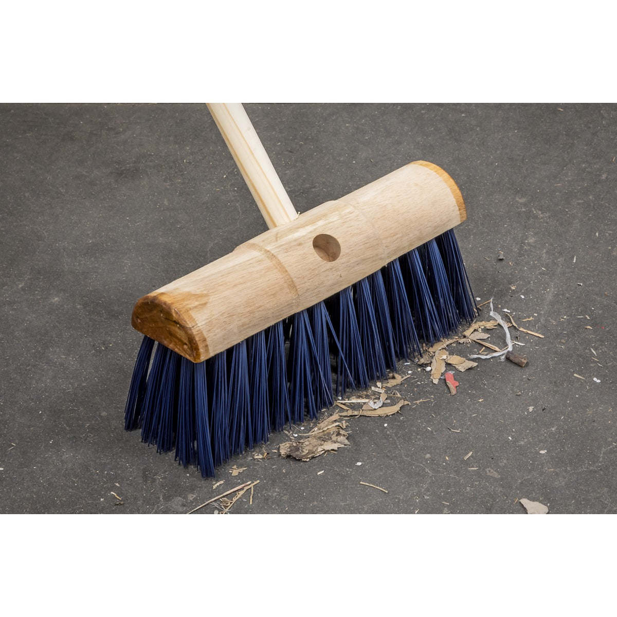 Sealey Stiff/Hard Bristle Yard Broom 13"(325mm) BM13H