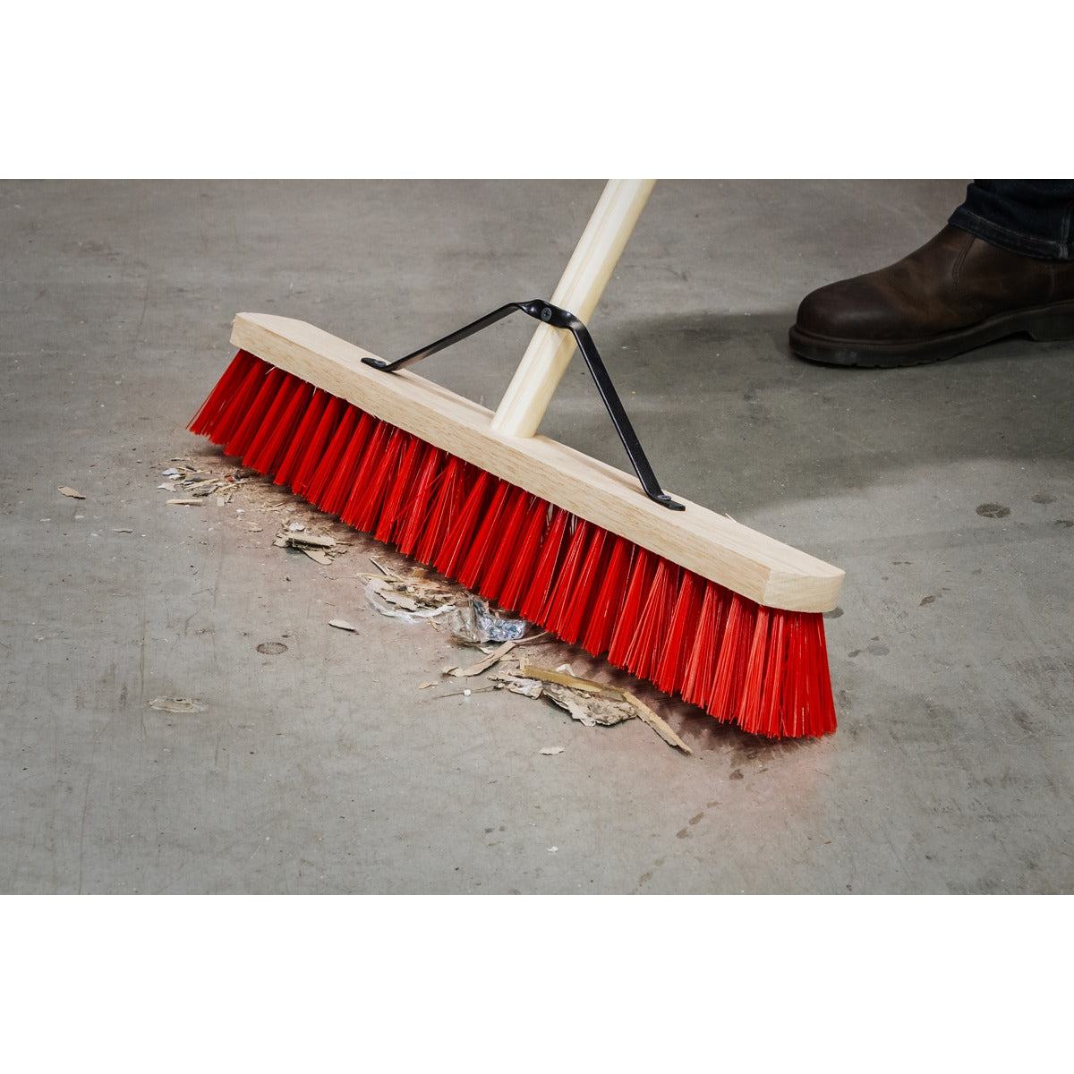 Sealey PVC Bristle Broom 24"(610mm) BM16P