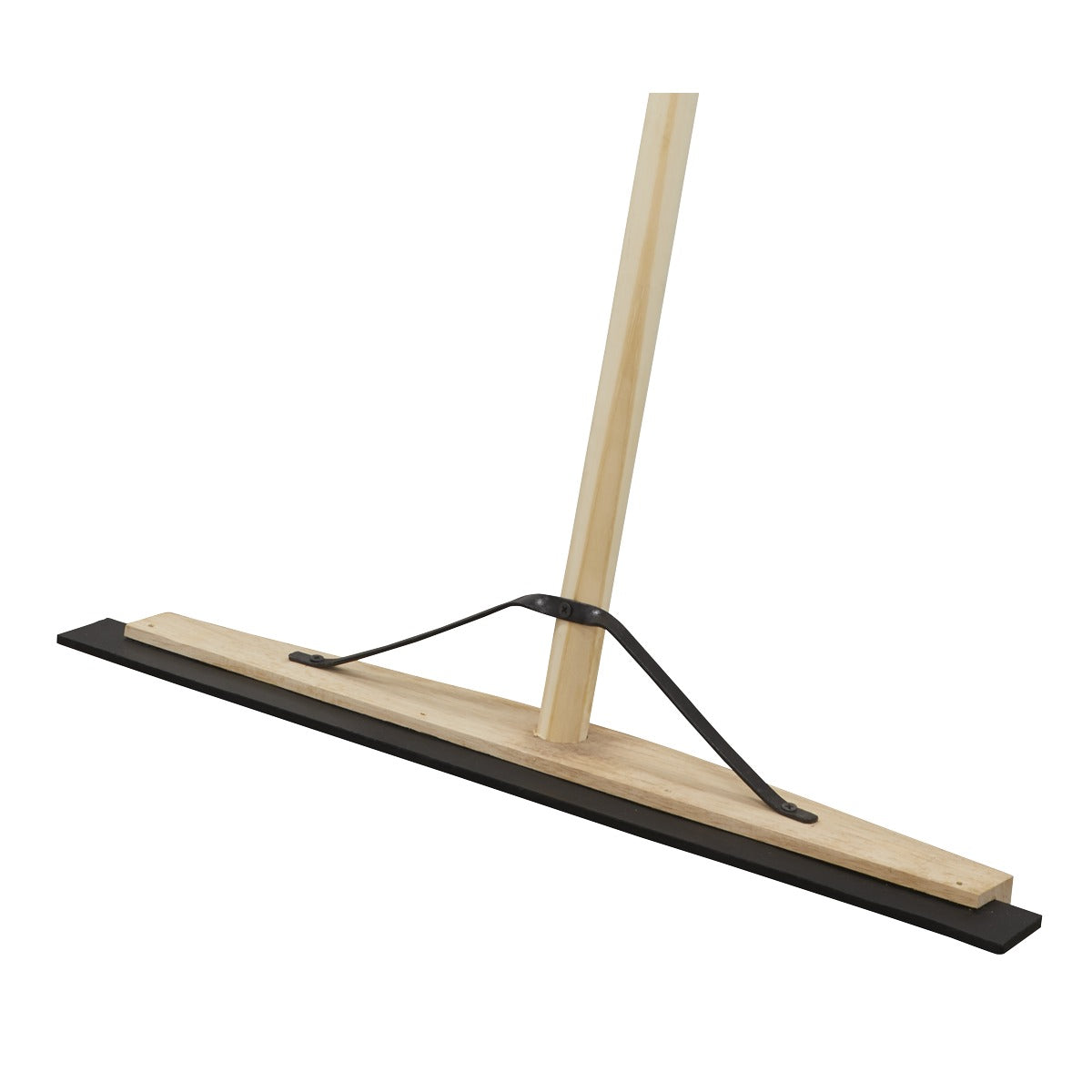 Sealey Rubber Floor Squeegee with Wooden Handle 24"(600mm) BM24RS