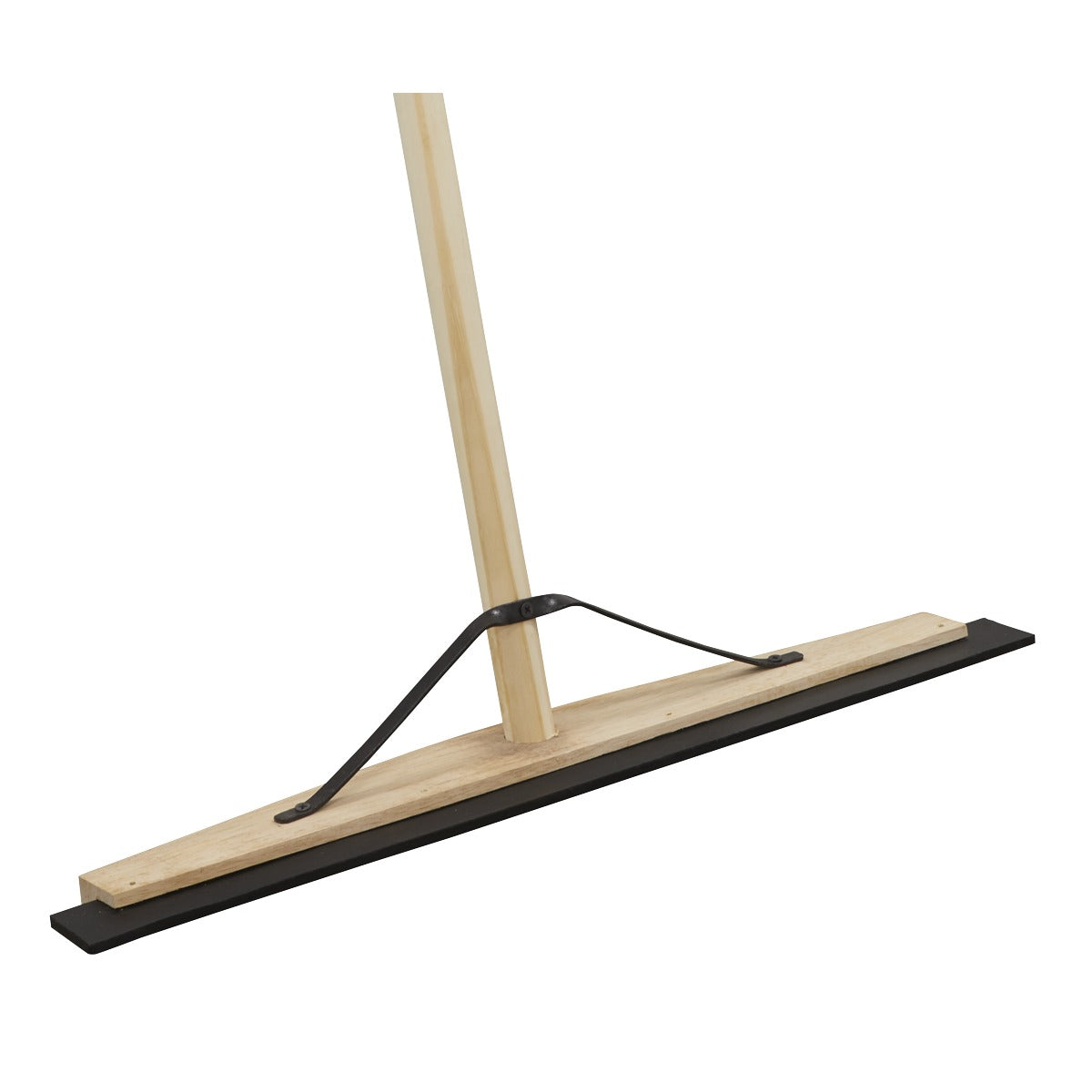 Sealey Rubber Floor Squeegee with Wooden Handle 24"(600mm) BM24RS