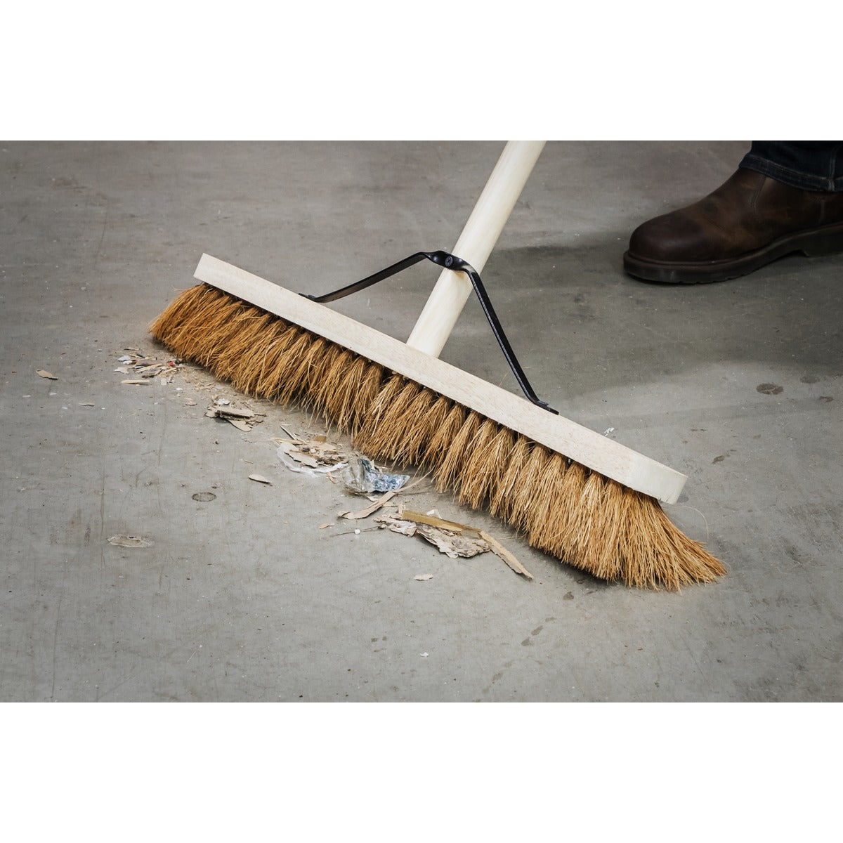 Sealey Soft Bristle Broom 24"(600mm) BM24S