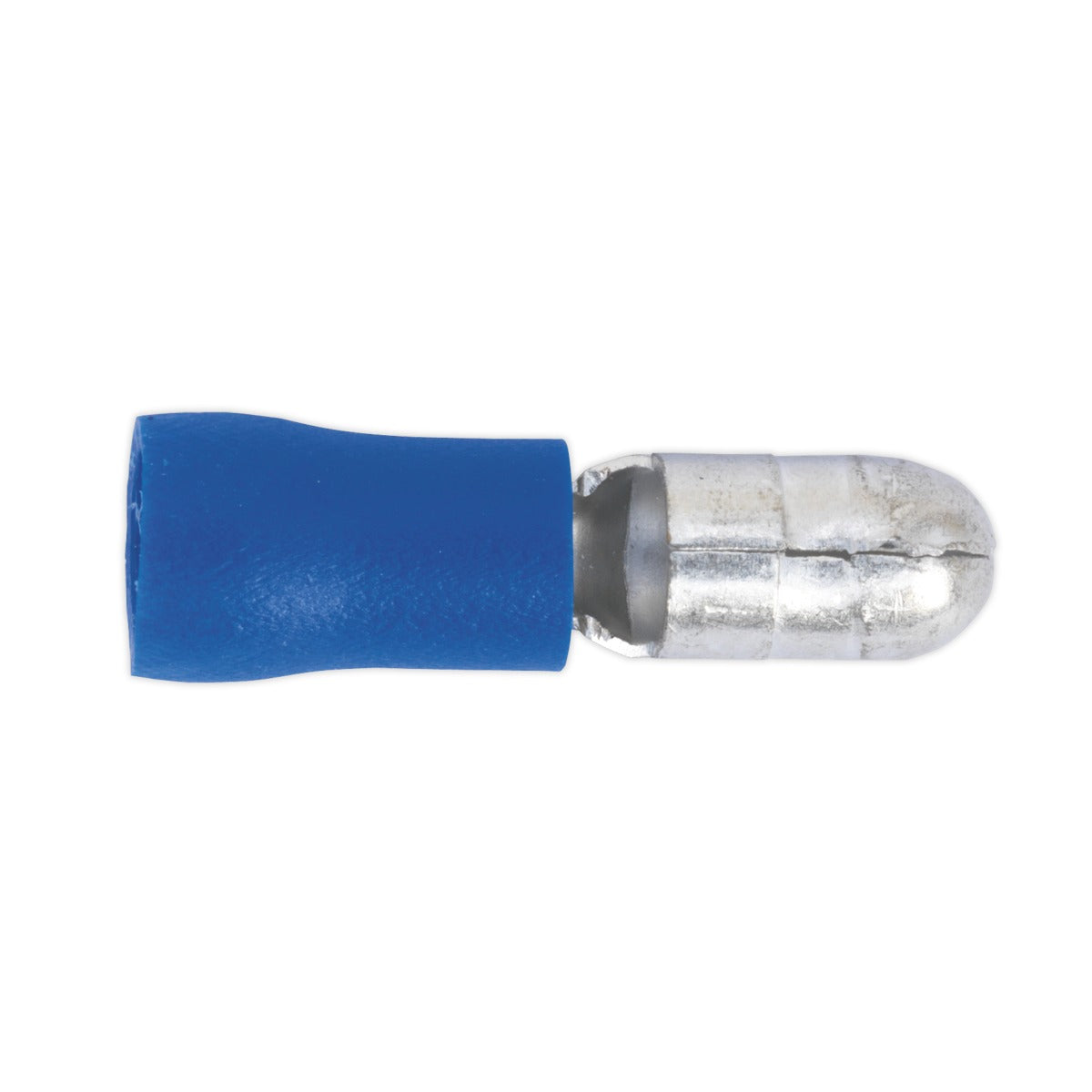 Sealey Male Bullet Terminal 5mm, Blue - Pack of 100 BT11