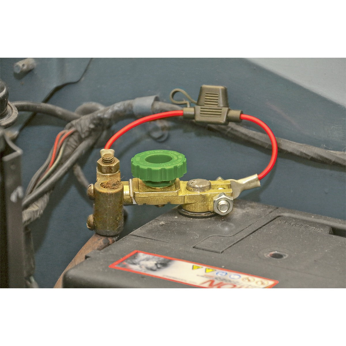 Sealey Battery Isolator Terminal & Fuse Holder 12-24V BTANT1224V