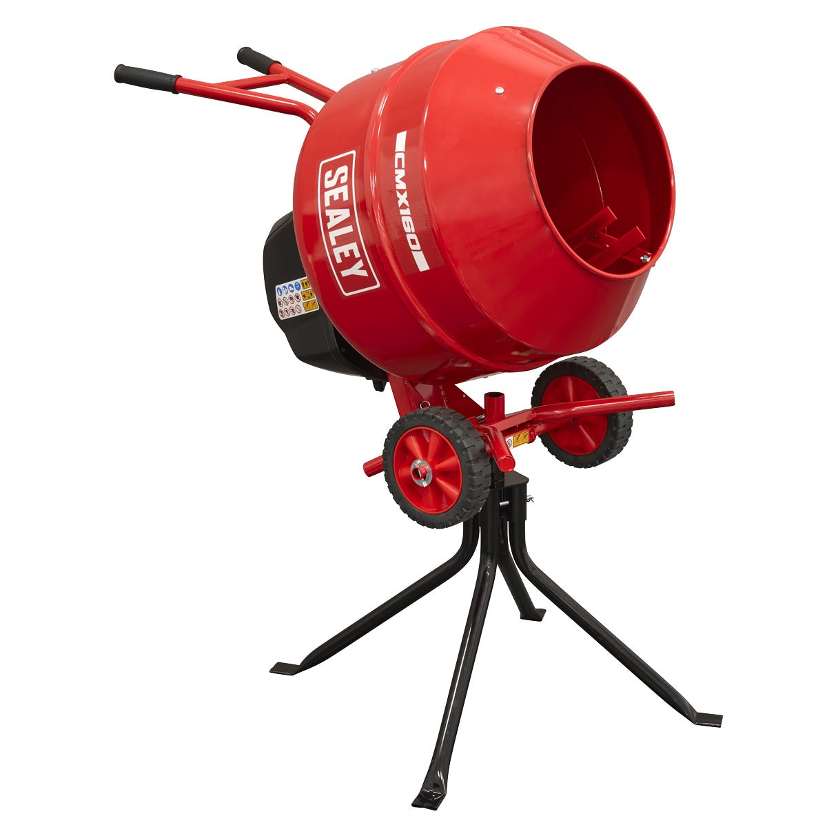 Sealey 160L Cement Mixer with Stand 650W CMX160