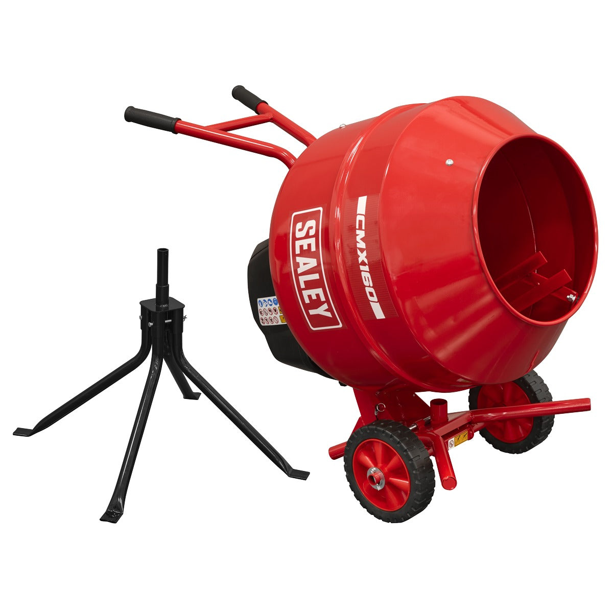 Sealey 160L Cement Mixer with Stand 650W CMX160
