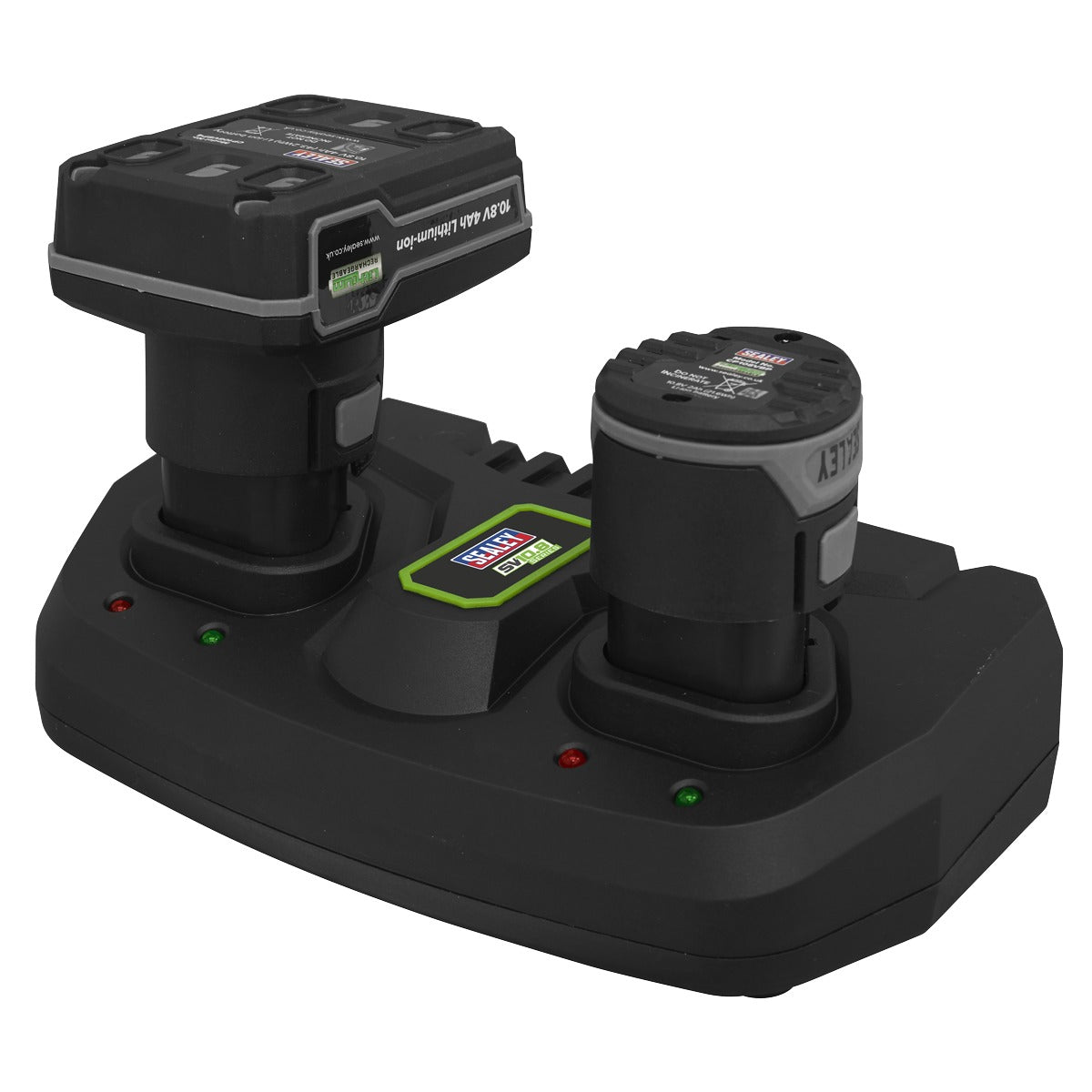 Sealey Fast Charge Dual Battery Charger for 10.8V SV10.8 Series CP108VMC2