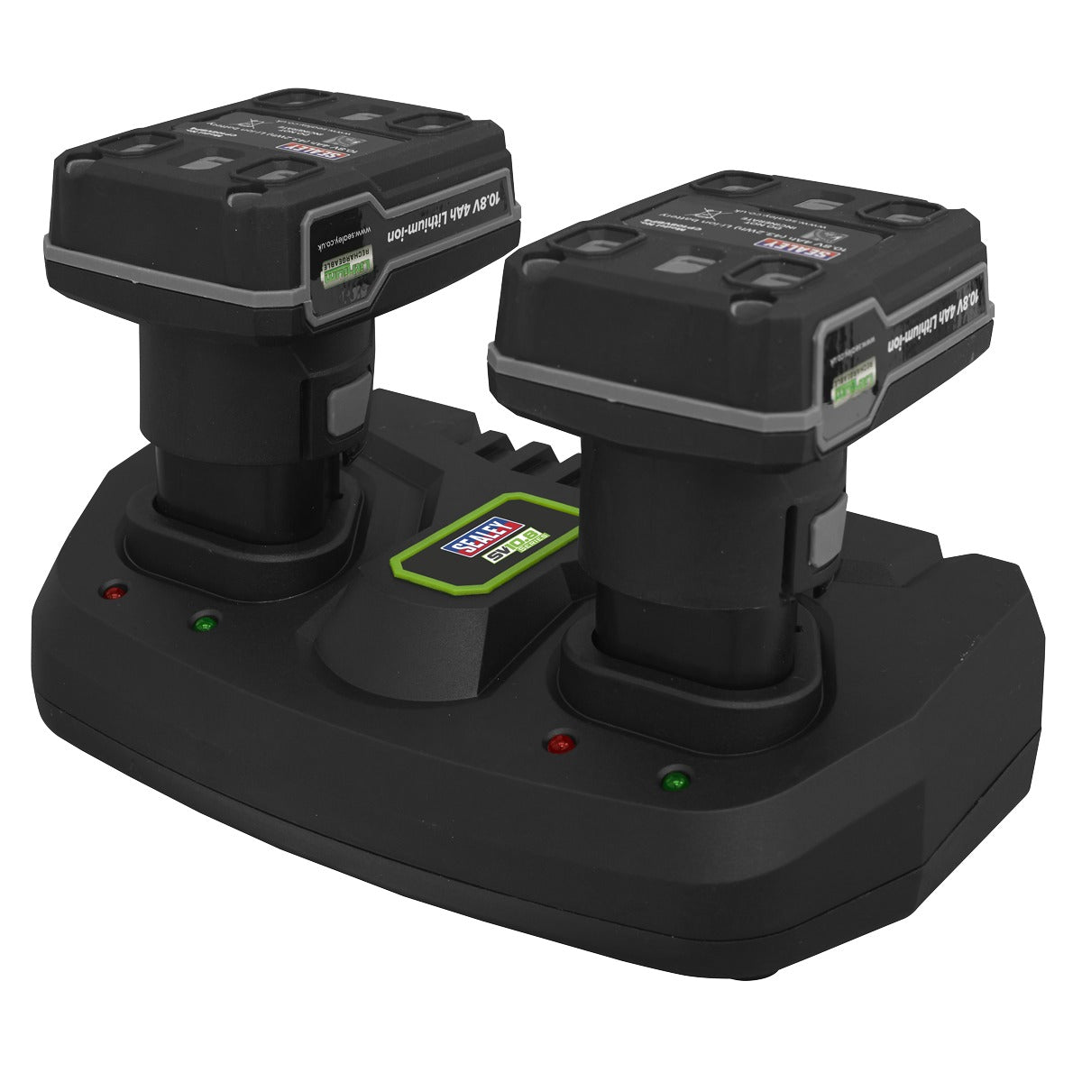Sealey Fast Charge Dual Battery Charger for 10.8V SV10.8 Series CP108VMC2